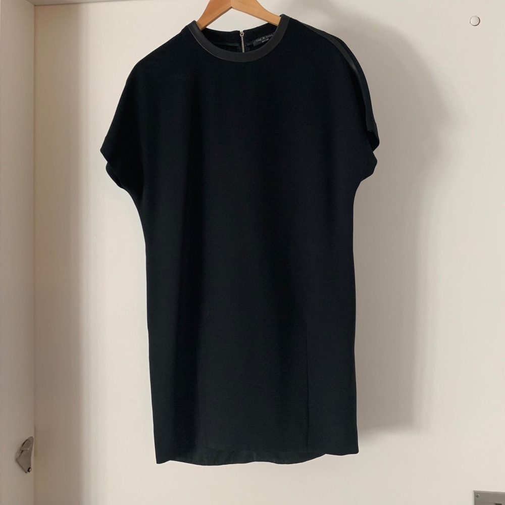 Rag&Bone black dress with leather details